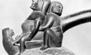 Perujski kipec rojstva, najden v grobu (Volkerkundemuseum, Berlin)