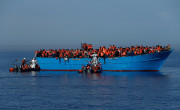 migranti na sredozemski poti v Italijo