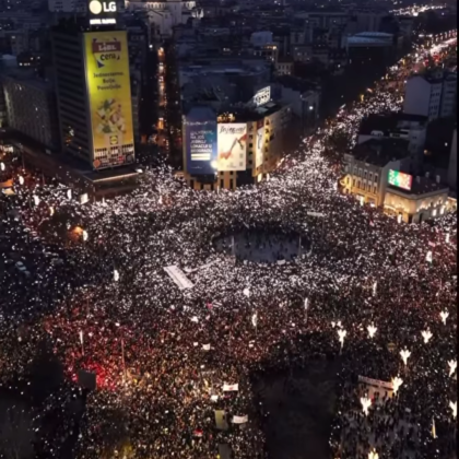 Največji srbski protesti od leta 2000