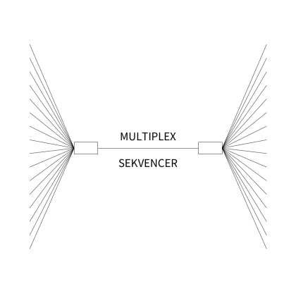 Multiplex sekvencer: pilotni poskus