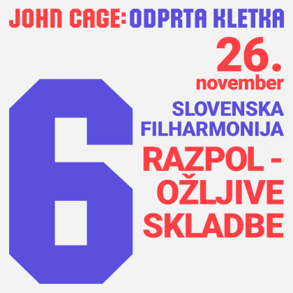 Forum nove glasbe – šesti koncert: Razpoložljive skladbe