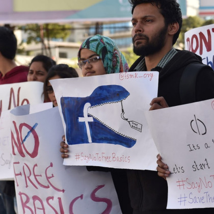 protest against freebasics