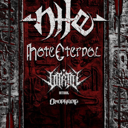 Nile, Hate Eternal, Vitriol, Omophagia @ Revolver, Italija