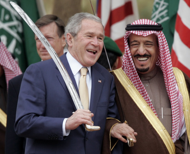Bush in Saudi