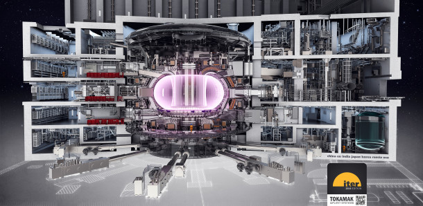 ITER tokamak and plant systems. Credit © ITER Organization, http://www.iter.org/ 