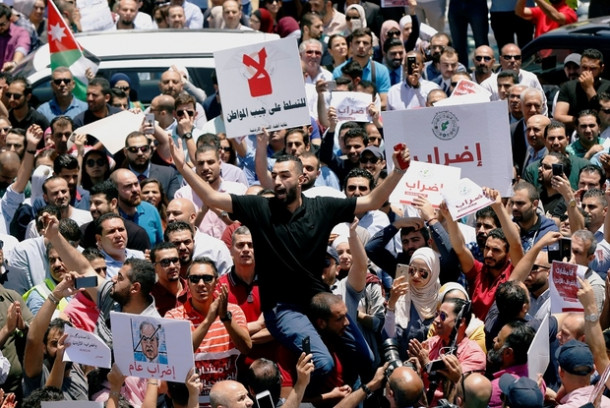 jordanija protestira