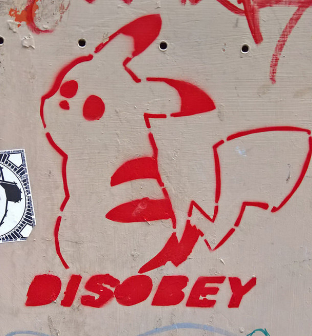 "Disobey" Florence 2016 ©Ithmus