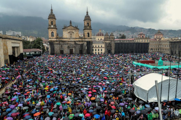 Protesti v Kolumbiji