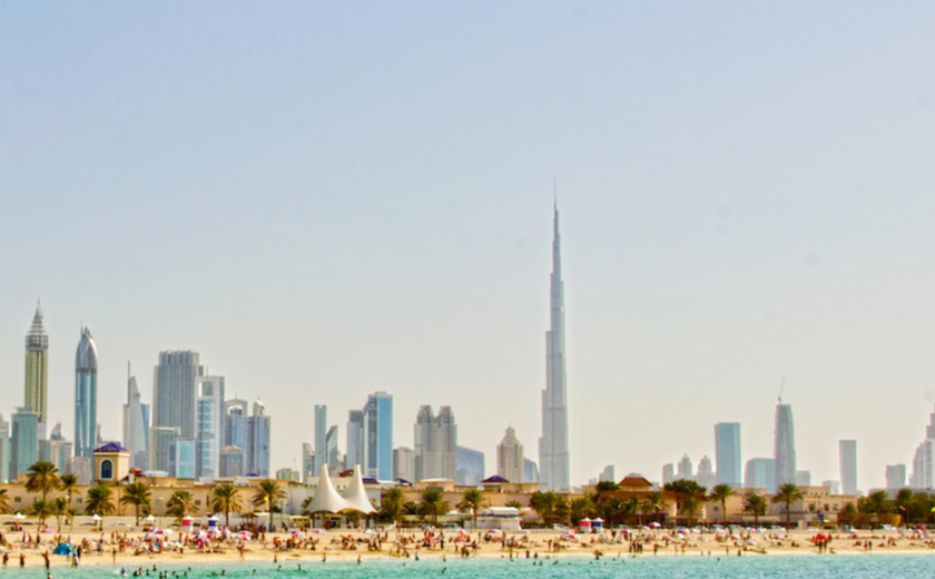 Skyline Dubaja iz leta 2014