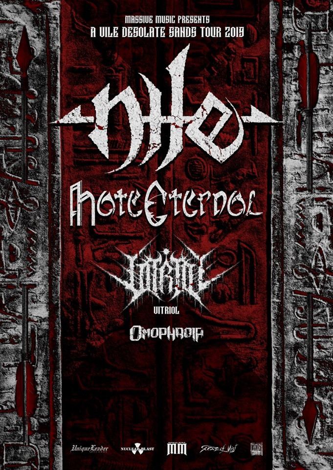 Nile, Hate Eternal, Vitriol, Omophagia @ Revolver, Italija