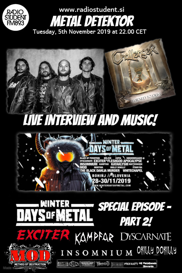 Metal Detektor: Challenger in Winter Days of Metal special part 2