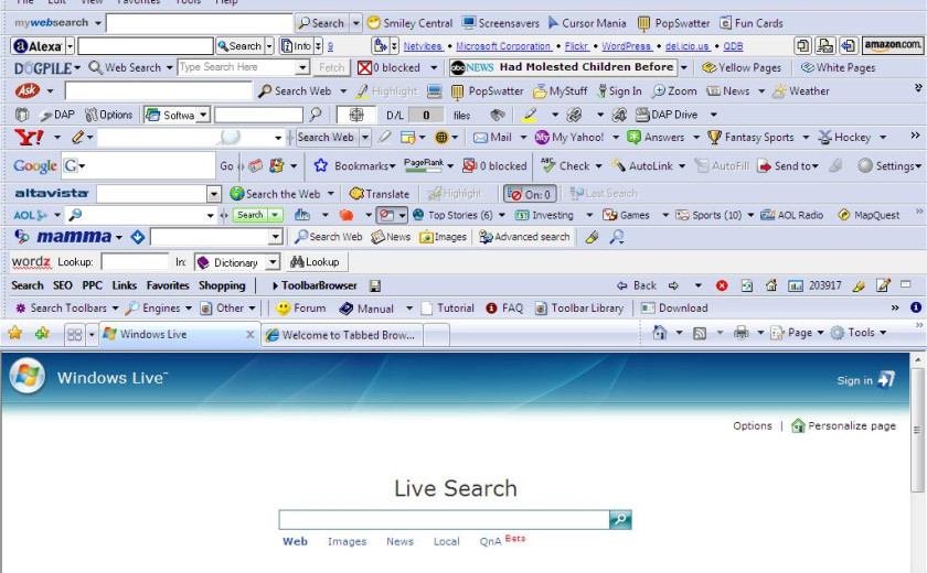 Internet explorer