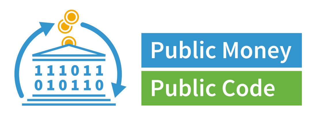 Public money public code logo